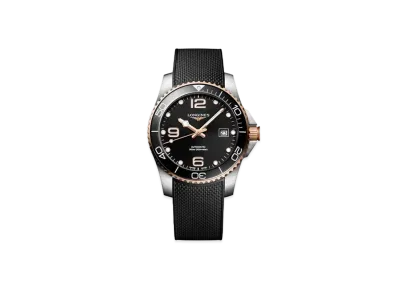 Longines Hydro Conquest 41.00mm "Black Sun Ray/Stainless Steel/Ceramic/Black" L3.781.3.58.9