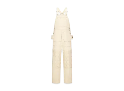 Dior Tears Carpenter Jumpsuit "White"
