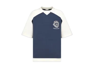 Dior Tears Short-Sleeved Sweater "Blue/White"