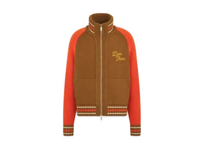 Dior Tears Zipped Blouson "Brown/Red"