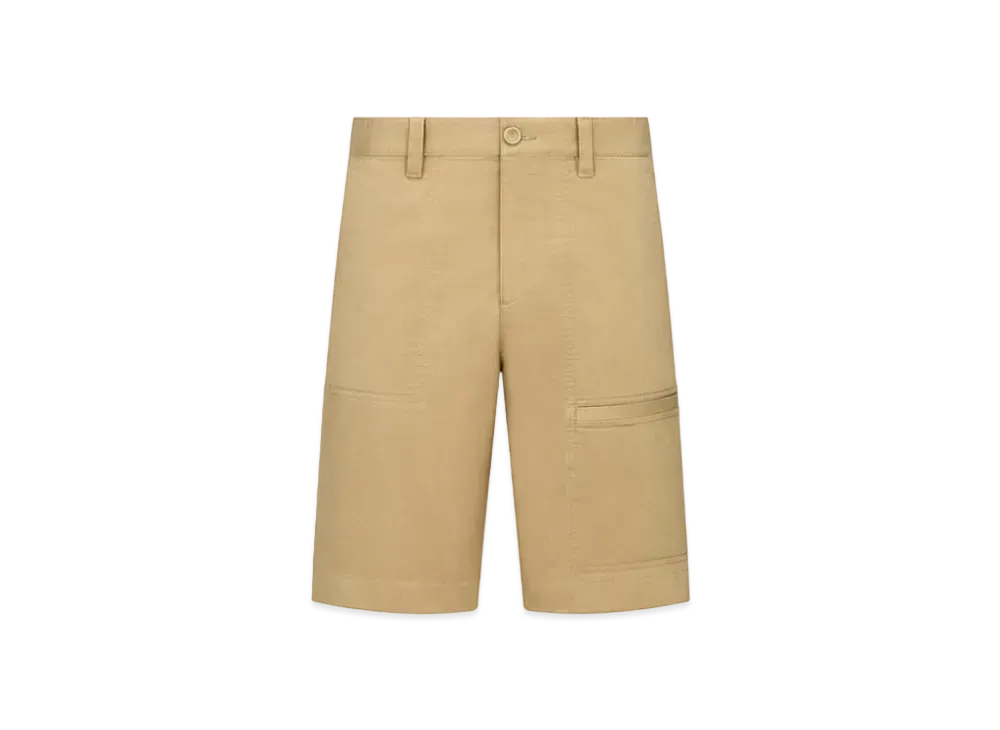 ディオール ティアーズ ワークウェア バミューダショートパンツ "ベージュ" 393C127A5826_C100