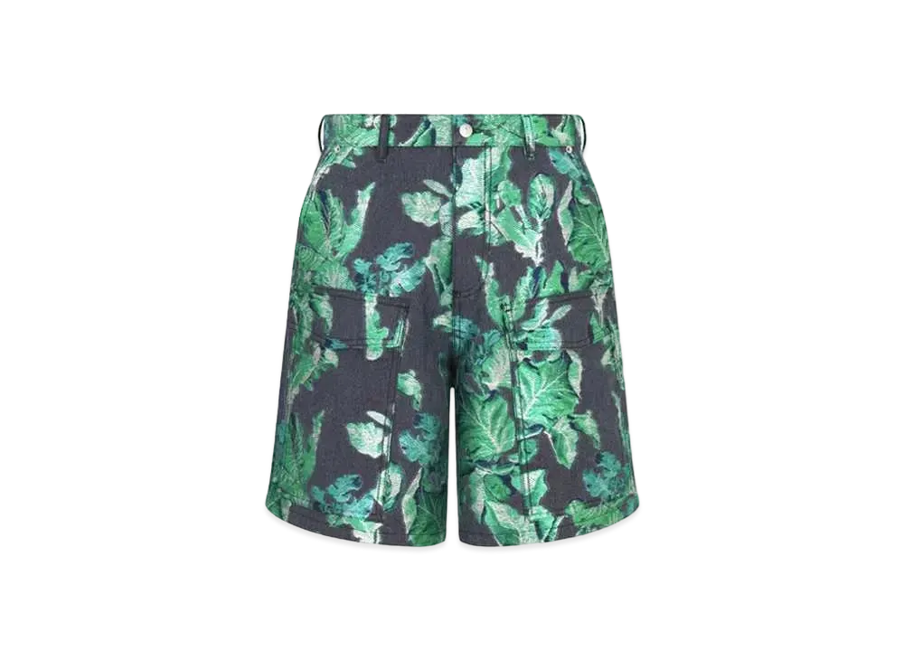 Dior Tears Shorts "Blue/Collard Green"
