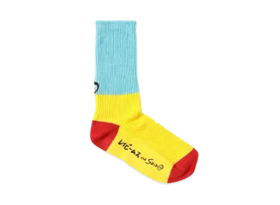 NANA SEINO x Ray BEAMS Color Scheme Nicochan Socks "Multi"