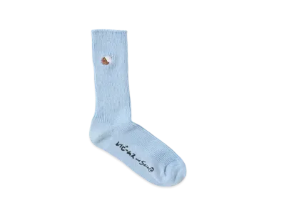 NANA SEINO x Ray BEAMS Curryrice Socks "Light Blue"
