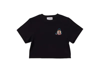 VAULTROOM Logo Mini Cropped Tee "Black"