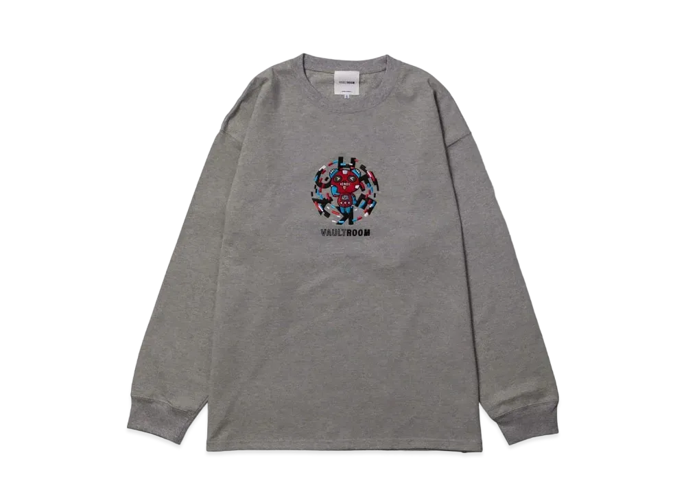 VAULTROOM x Cheeky Big L/S Tee "Gray"