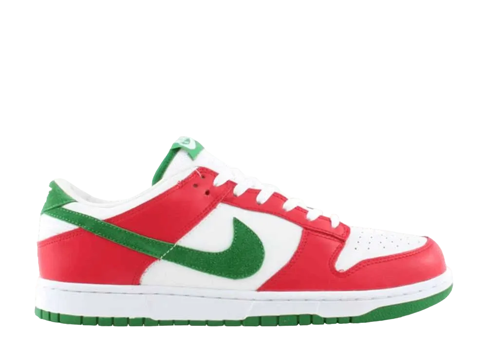 ナイキ ダンク ロー LTD "ホワイト/クラシックグリーン/スポーツレッド"