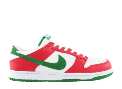 ナイキ ダンク ロー LTD "ホワイト/クラシックグリーン/スポーツレッド"