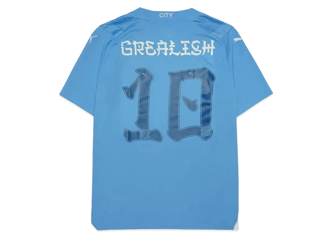 Black Eyepatch x Manchester City FC Men's BEP Home Replica Jersey 10 "Light Blue"