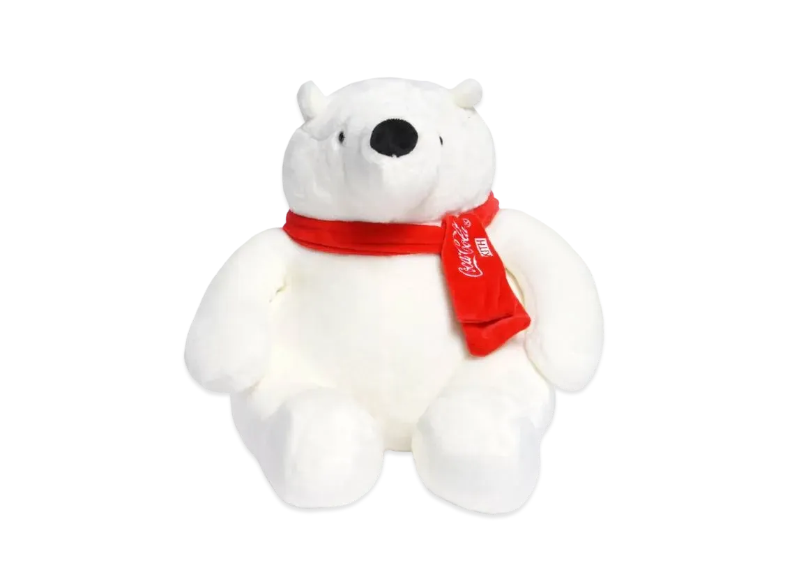Kith x Traly x Coca-Cola Polar Bear Plush 14 "Pyre"