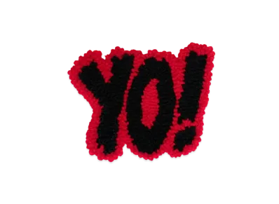 RISA Tufting Rug Yo! "RED"