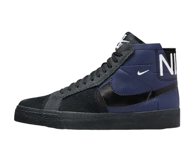 ナイキ SB ズーム ブレーザー ミッド プレミアム "ミッドナイトネイビー"