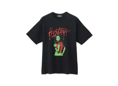 HYSTERIC GLAMOUR Mondo Rock Tee "Black"