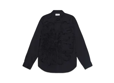 TAAKK TAPE EMBROIDERY REGULAR SHIRTS "BLACK"