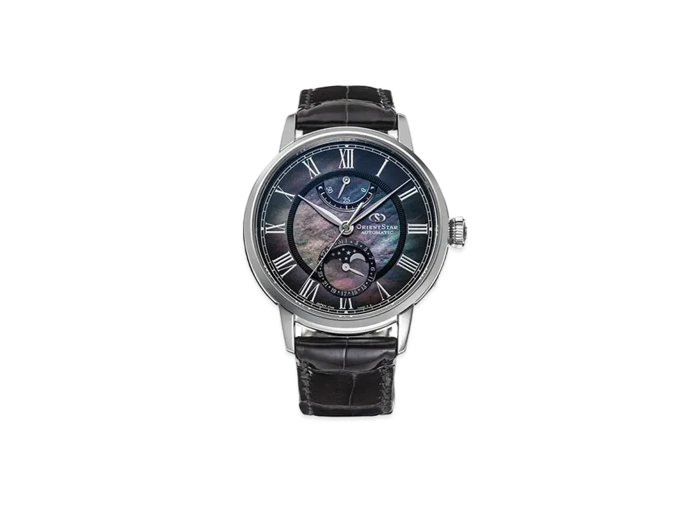 ORIENT STAR Classic Collection Mechanical Moon Phase with Replacement Metal Band 350 Limited