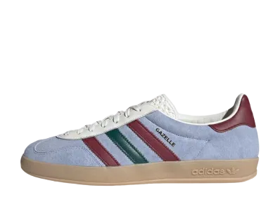 adidas Gazelle Indoor "Blue Dawn/College Burgundy/College Green"