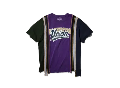UNION x NEEDLES Rebuild 7 Cuts S/S Tee #3 "Blue"