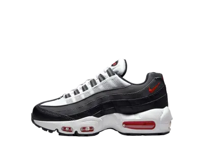 Nike GS Air Max 95 Recraft "White/Iron Grey/University Red"