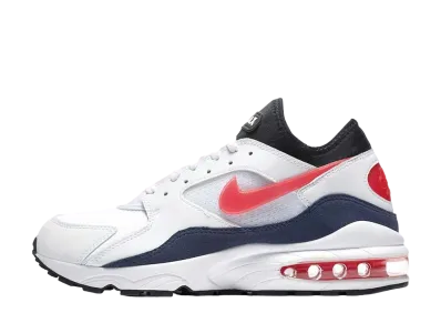 Nike Air Max 93 "White/Habanero Red"