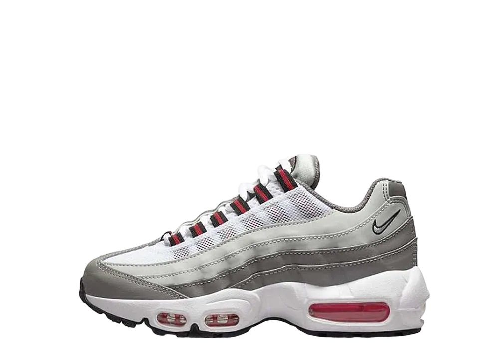 Nike GS Air Max 95 Recraft "Light Silver/Flat Pewter"