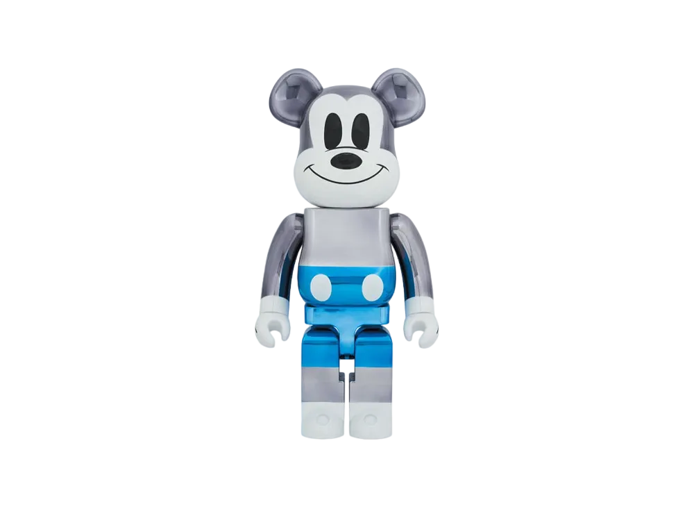 Bearbrick fragmentdesign MICKEY MOUSE BLUE Ver.1000%
