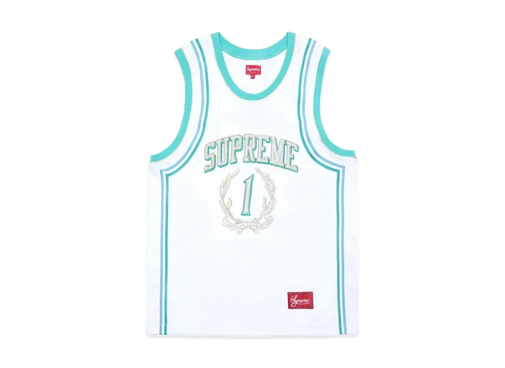 Supreme Campioni Basketball Jersey "White"