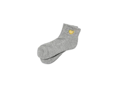 HUMAN MADE Short Pile Socks "Gray"