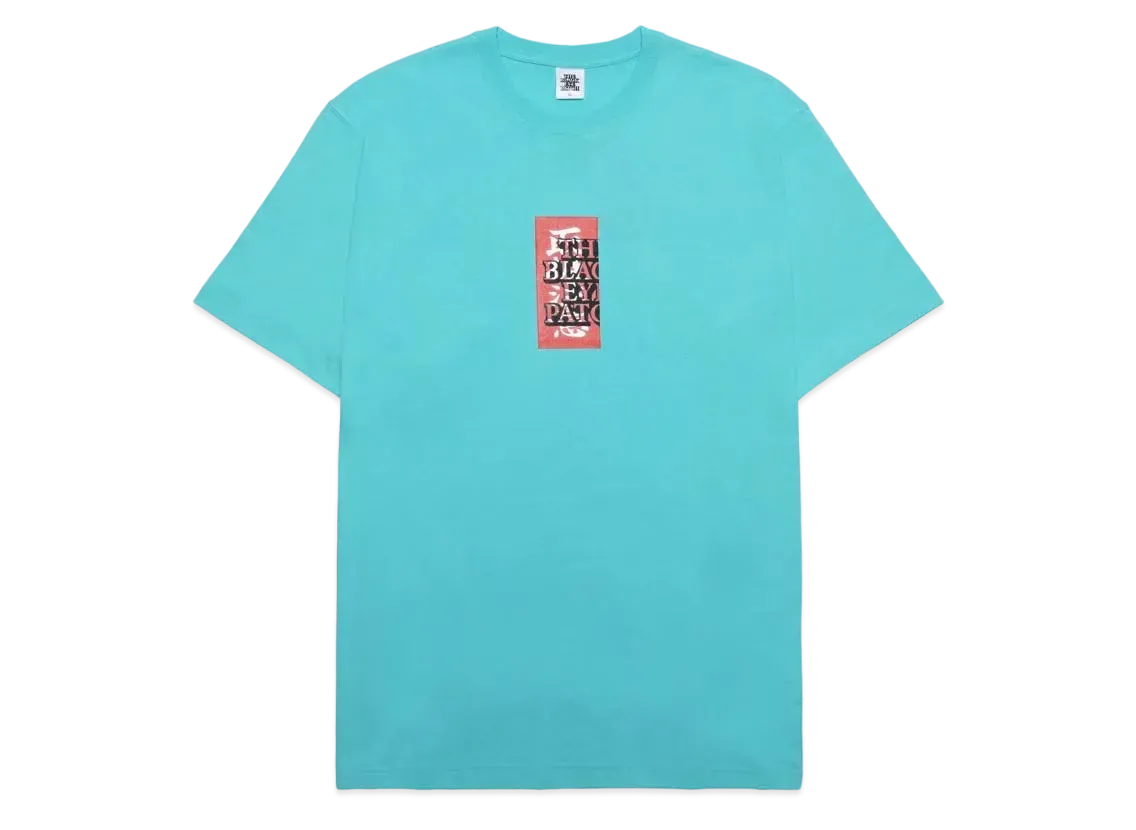 Black Eye Patch Handle With Care Tee "Mint Green"