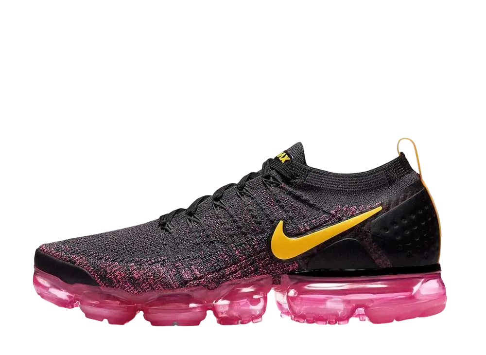 ナイキ エアヴェイパーマックス フライニット2 "グリッドアイアン/レーザーオレンジ"