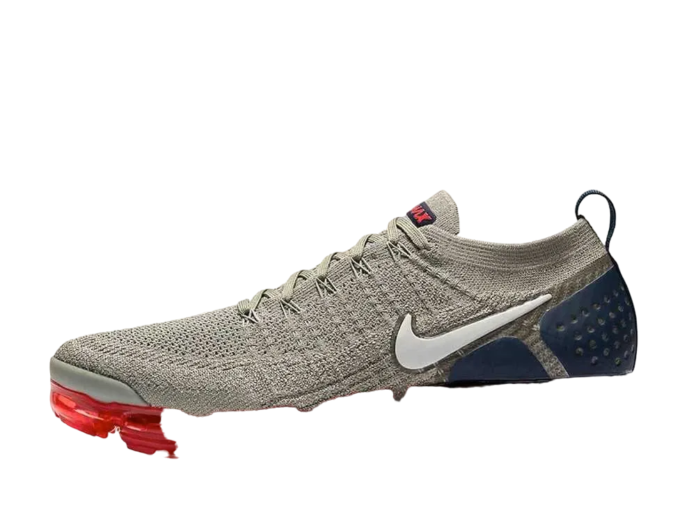 Nike Air Vapormax Flyknit 2 "Dark Stucco/Obsidian/Habanero Red"