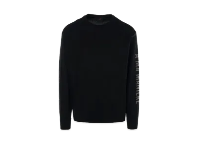 A Ma Maniere x Jordan 365 Essentials Long Sleeve Tee "Black"
