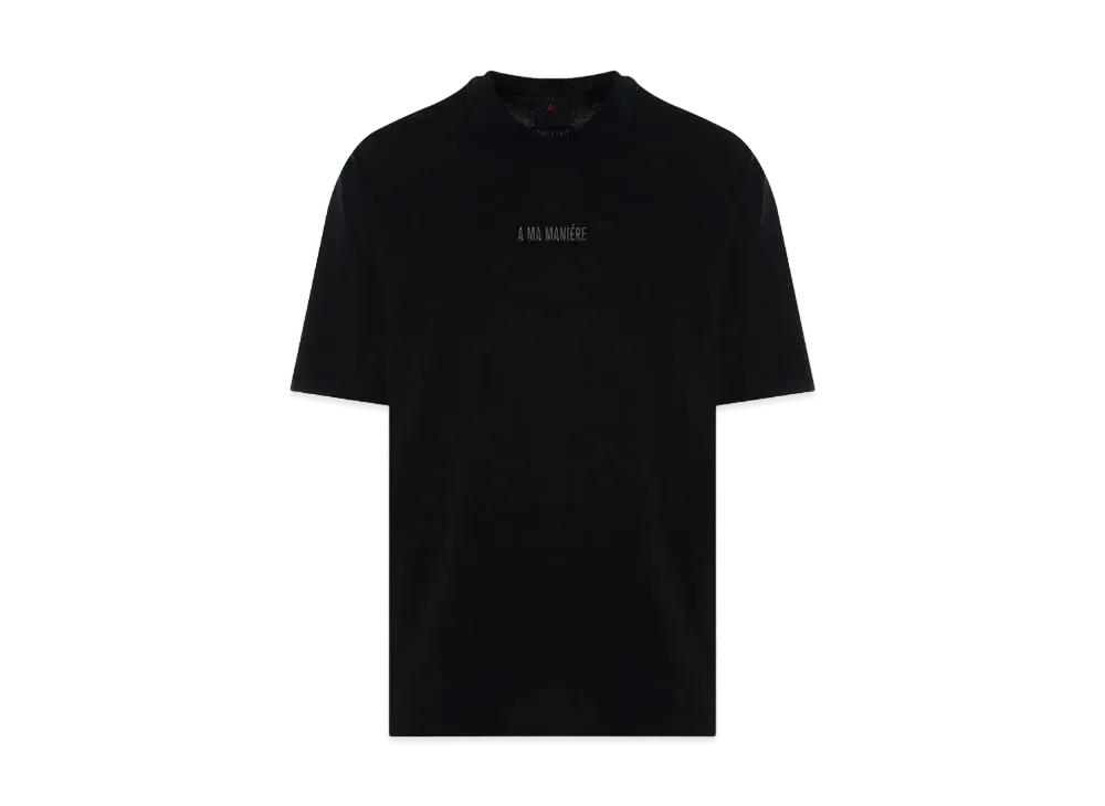 アママニエール x ジョーダン 365 エッセンシャルズ ショート スリーブ Tシャツ "ブラック"