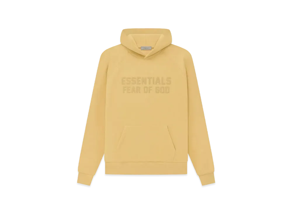 FEAR OF GOD ESSENTIALS Hoodie (Silicon Logo) "Light Tuscan"