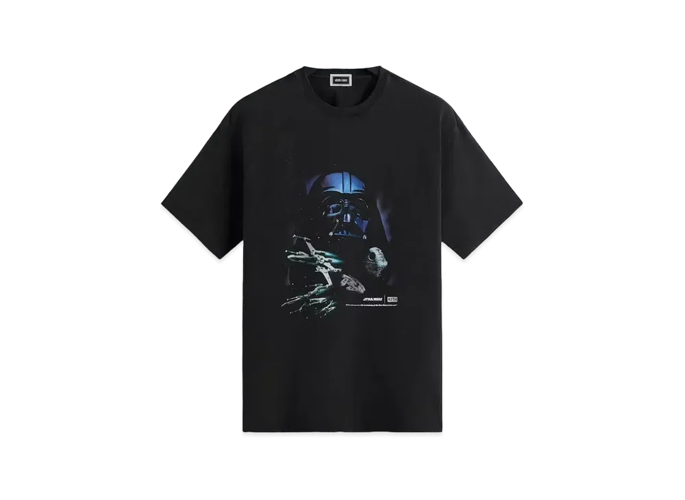 Kith x STAR WARS Darth Vader Space Poster Vintage Tee "Black PH"