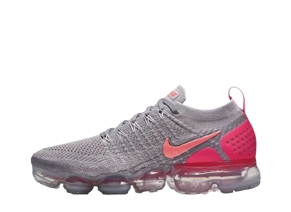 Nike Women's Air Vapormax Flyknit 2 "Atmosphere Grey/Crimson Pulse"