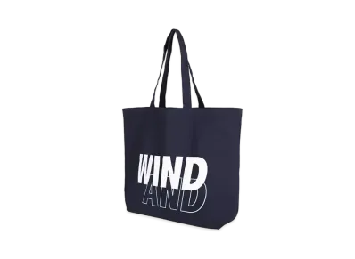 WIND AND SEA TOKYO Sea Cotton Tote Bag "Navy"