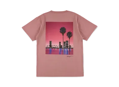 WIND AND SEA x Hiroshi Nagai Night City Tee "Mauve"