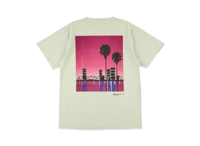WIND AND SEA x Hiroshi Nagai Night City Tee "Mint Green"