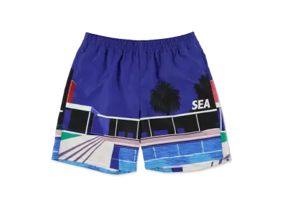 WIND AND SEA x Hiroshi Nagai Short Pants "Blue"