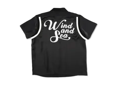 WIND AND SEA SD Bowling Shirt "Black"