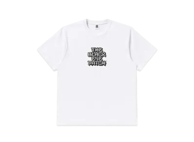 Black Eye Patch Kanji Label Tee "White"