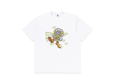 Black Eye Patch Rich OG Boy Tee "White"