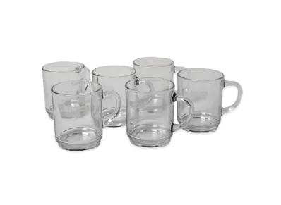 Supreme x Duralex Glass Mugs (Set Of 6) "Clear"