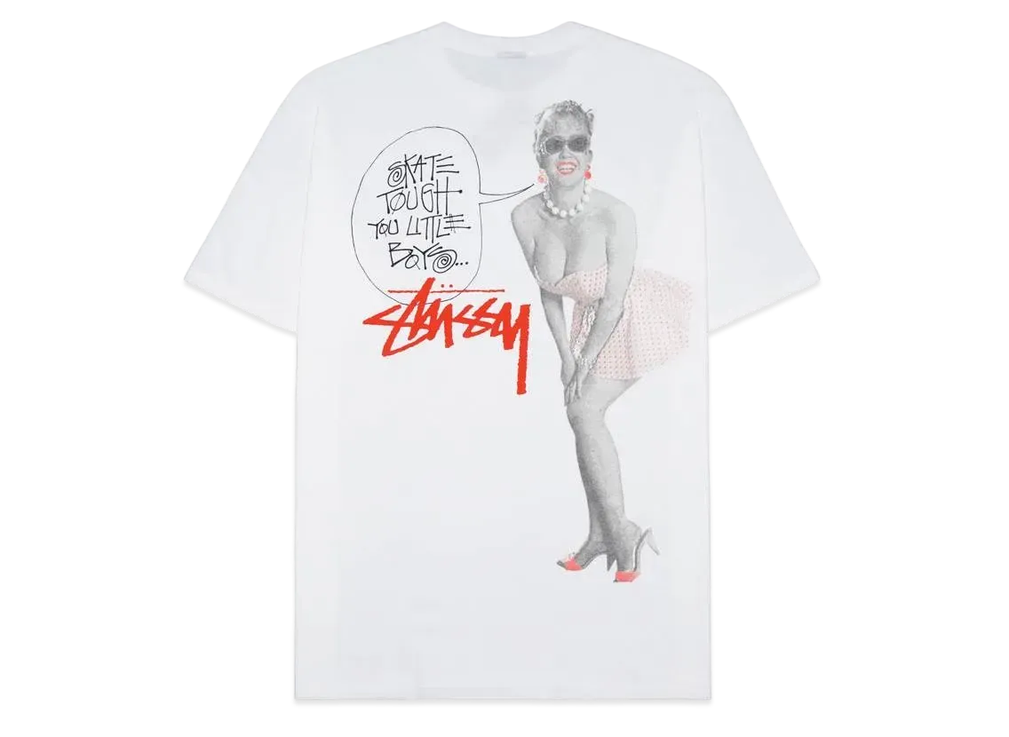 ステューシー スケート タフ Tシャツ "ホワイト" 1904935