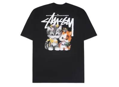 Stussy Kittens Tee "Black"