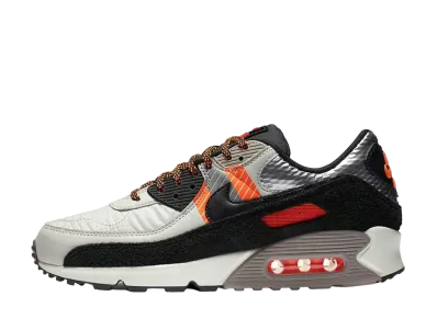 3M × Nike Air Max 90 "Light Bone/Black/Total Orange"