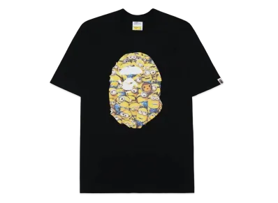A BATHING APE MINIONS TEE 09 "Black"
