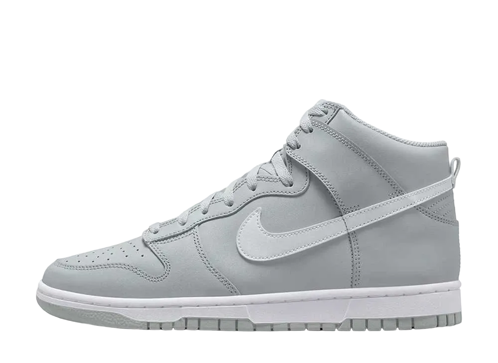 Nike Dunk Hi Retro "Light Smoke Grey/White"