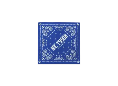 MC TYSON 【THE MESSAGE 5】 TOUR FINAL Original Bandana "BLUE"