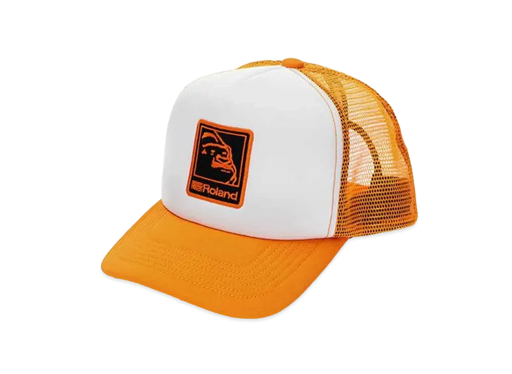 XLARGE x Roland Snapback Mesh Cap "Orange"